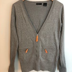 Press Cardigan in Grey